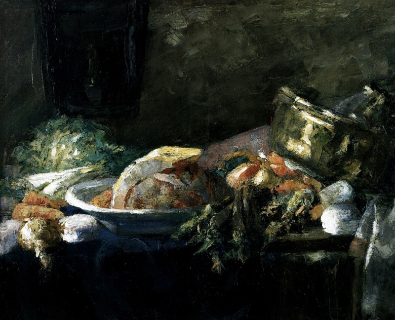 "Painting. Still life" by James Ensor