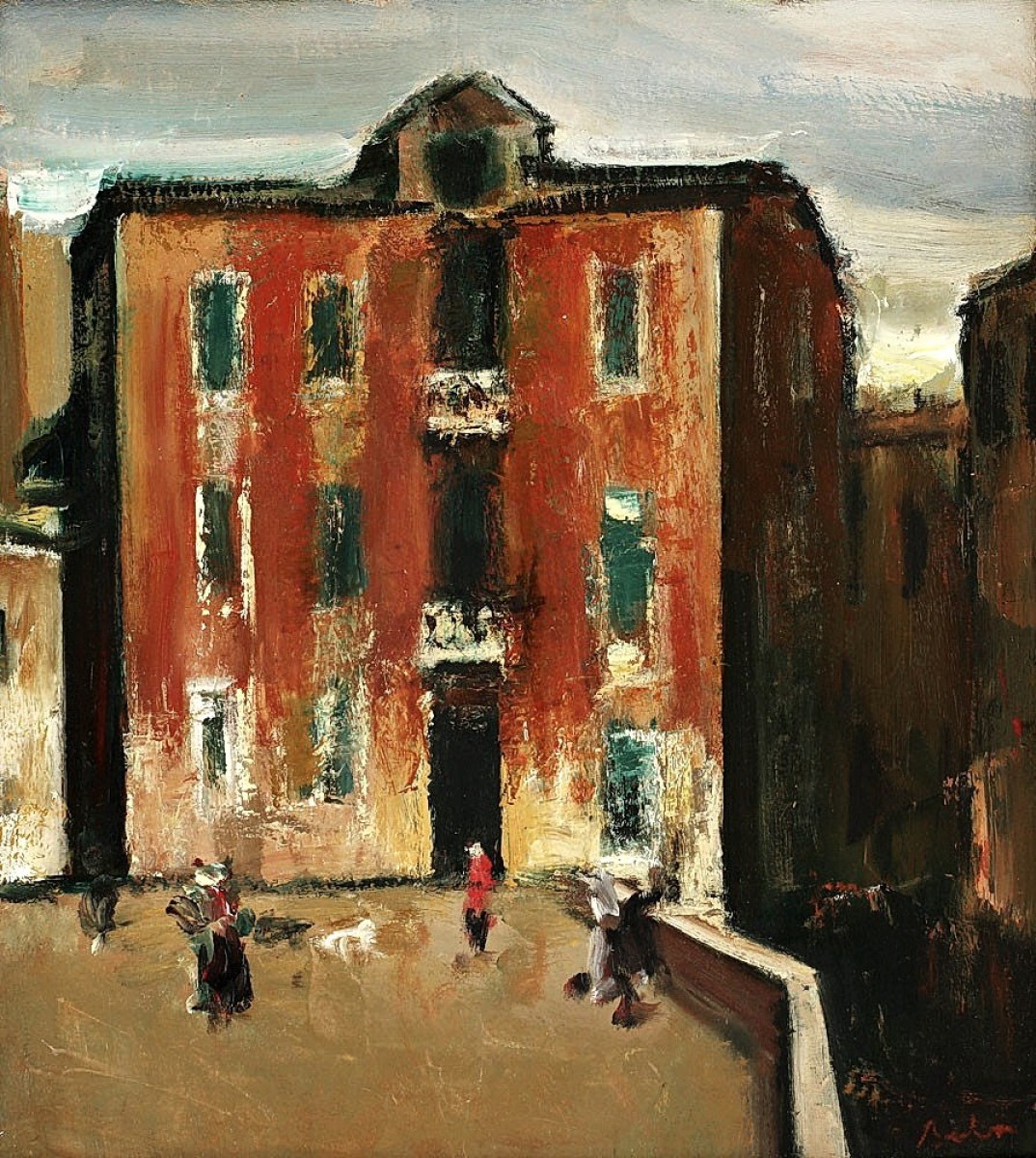 "Pictură. Urban" by Corneliu Baba