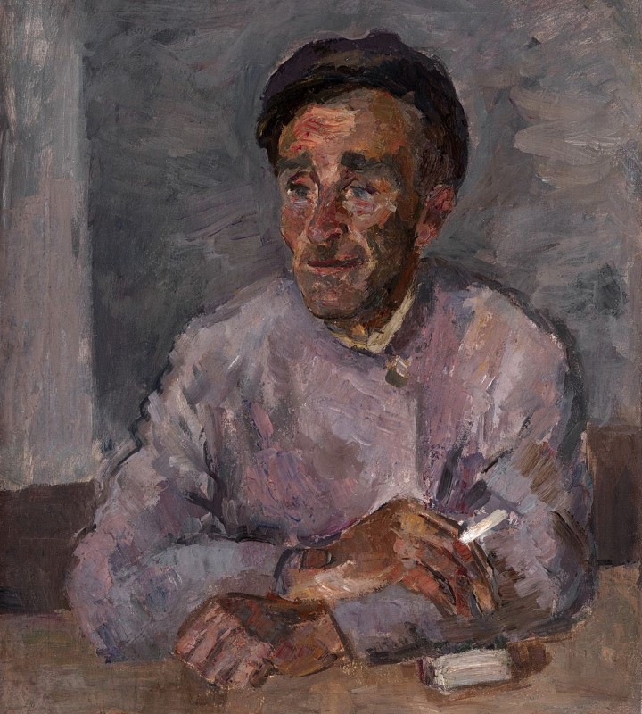 "Painting. Portrait" by Robert Falk