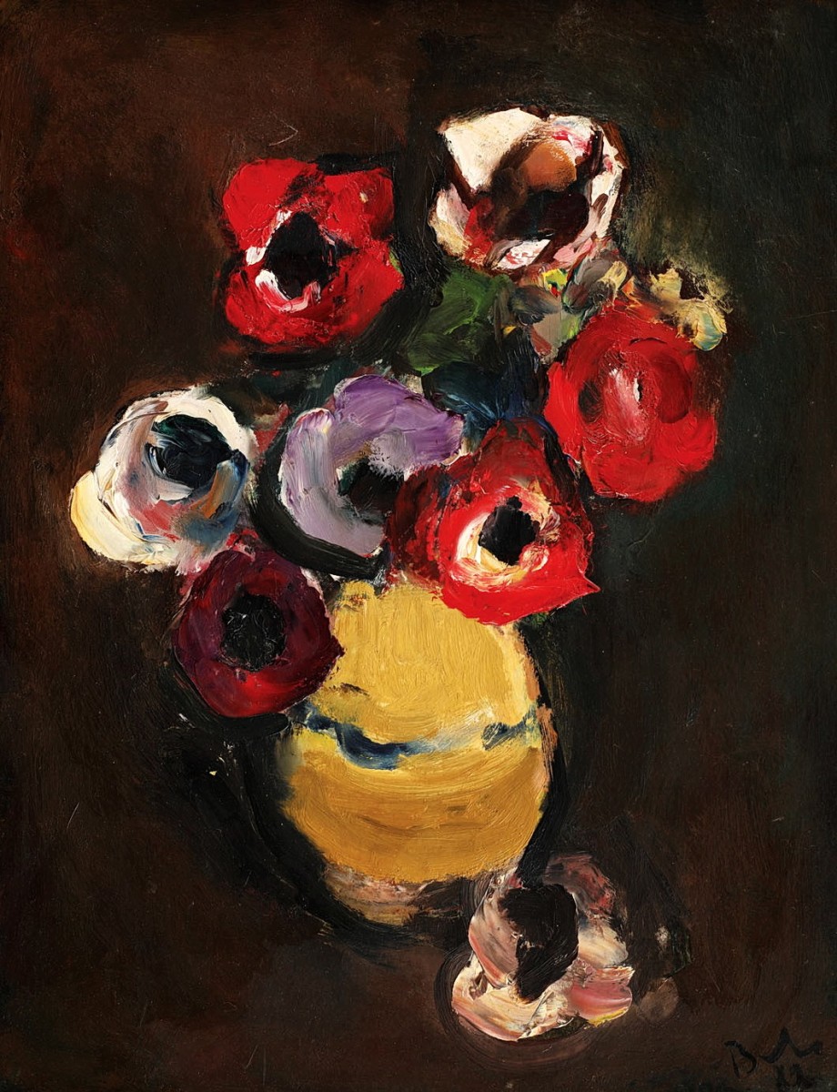 "Painting. Flowers" by Corneliu Baba