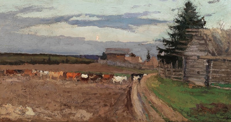 "Pictură. Rural" by Viktor Viktorovich Ignatiev