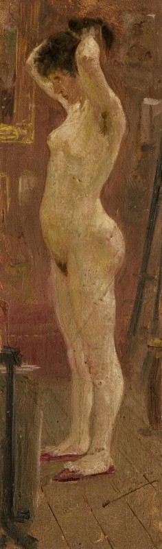 "Живопись. Обнаженка" by Vasilii Vasilevich Belyaev