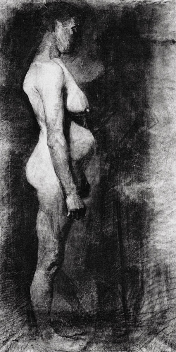 "Drawing. Nude. Figure" by Paula Modersohn-Becker