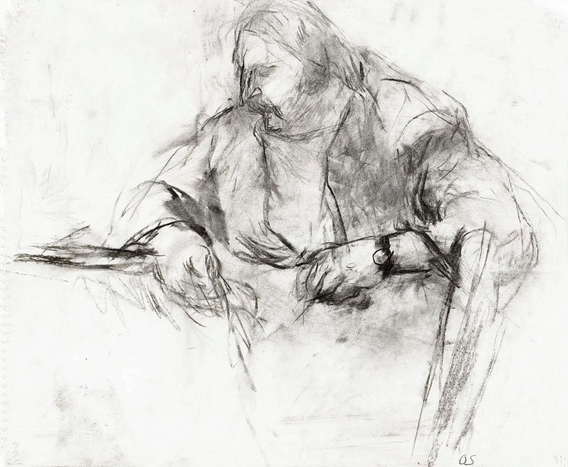 "Desen. Figură / semifigură" by Olle Skagerfors