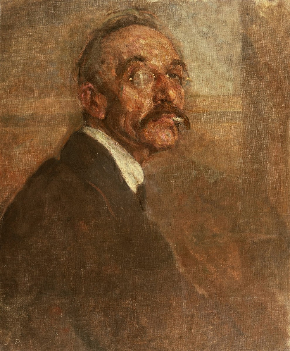 "Painting. Portrait" by Julius Paulsen