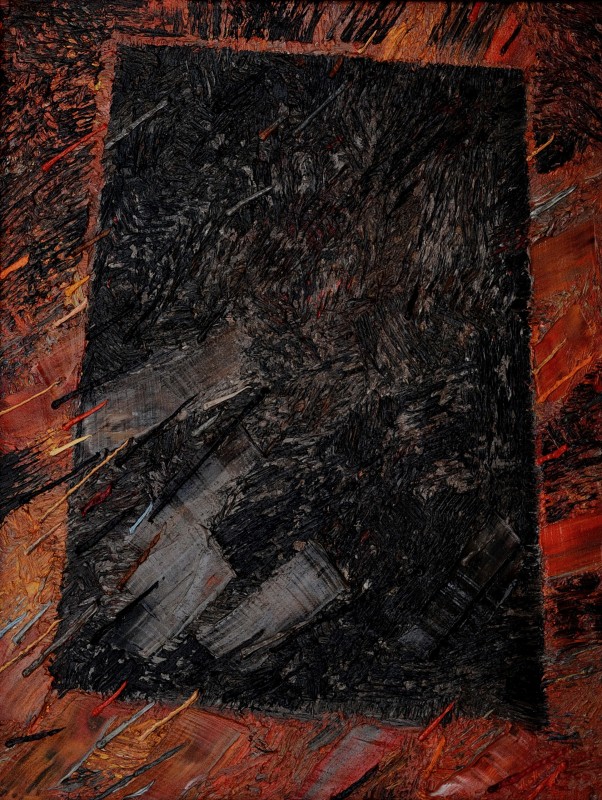 "State (Stare)" by Anatol Ghimpu, 2001, 680x520mm, oil on canvas