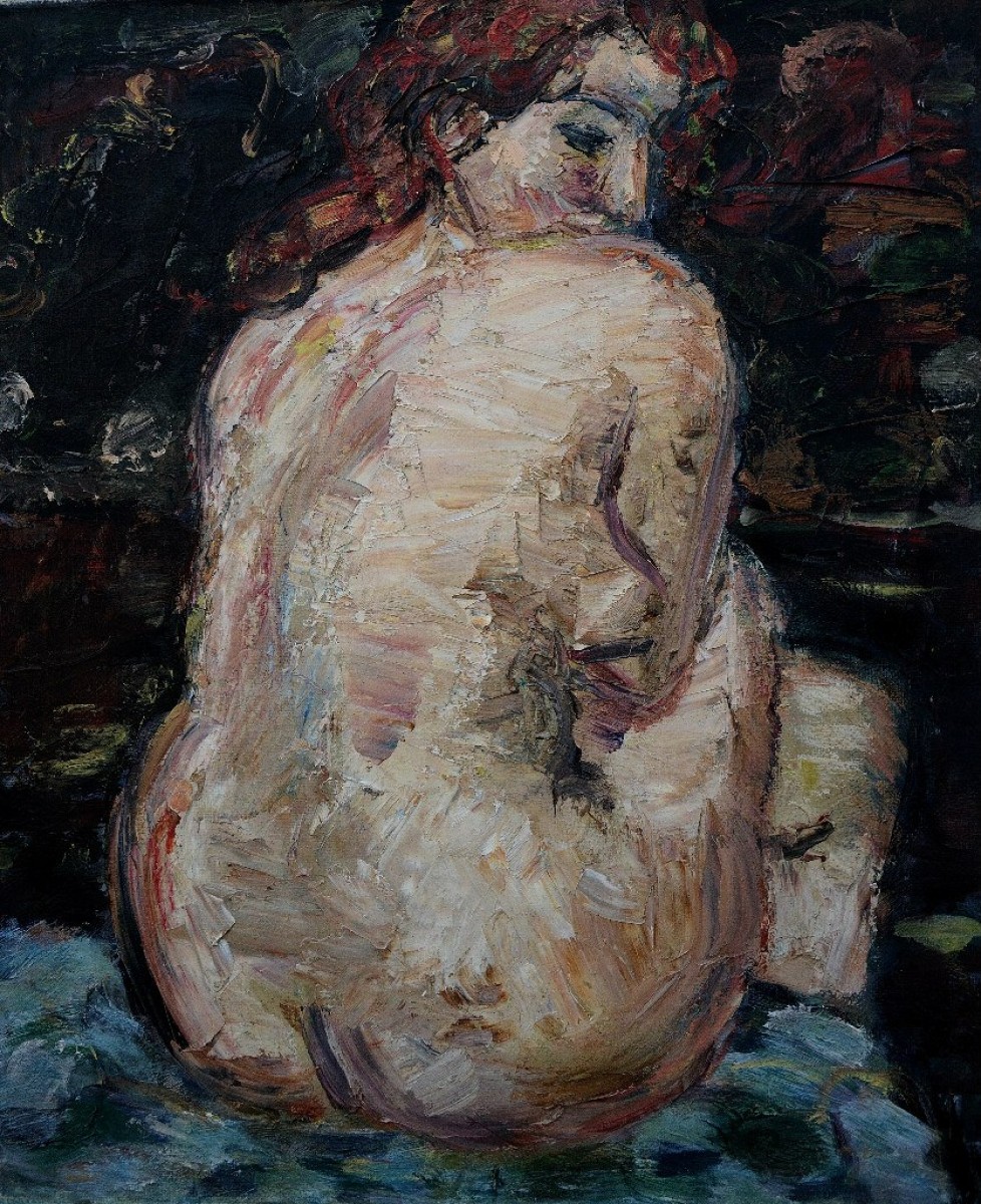 "Painting. Nude" by Dumitru Peicev