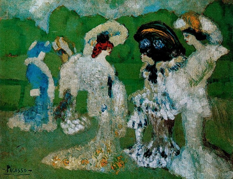 "Painting. People" by Pablo Picasso