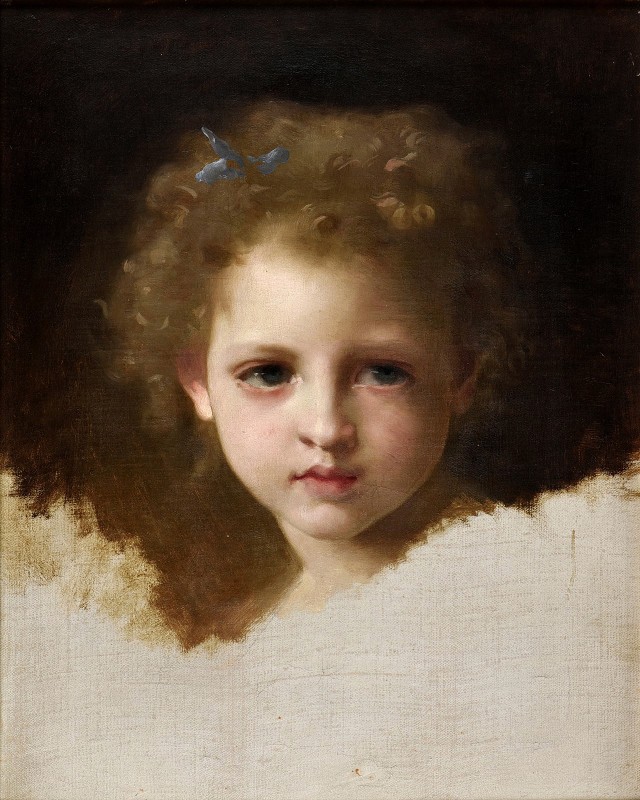 "Painting. Portrait" by William-Adolphe Bouguereau