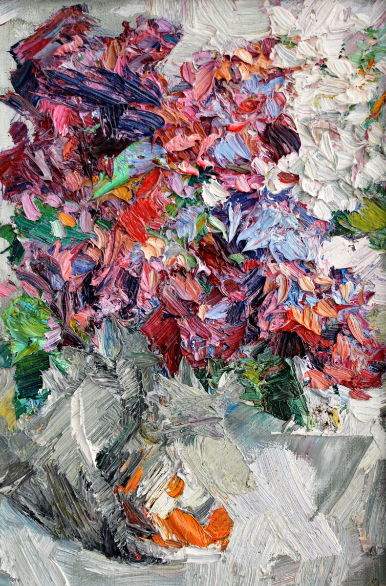 "Painting. Pleinair. Long term" by Nina Apostol, 400x250mm, oil on canvas