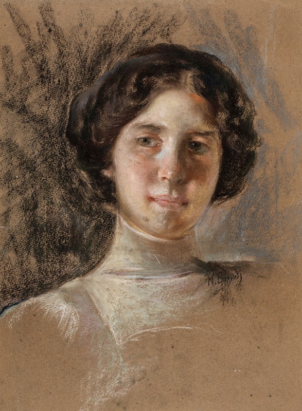 "Pictură. Portret" by Nicola Biondi