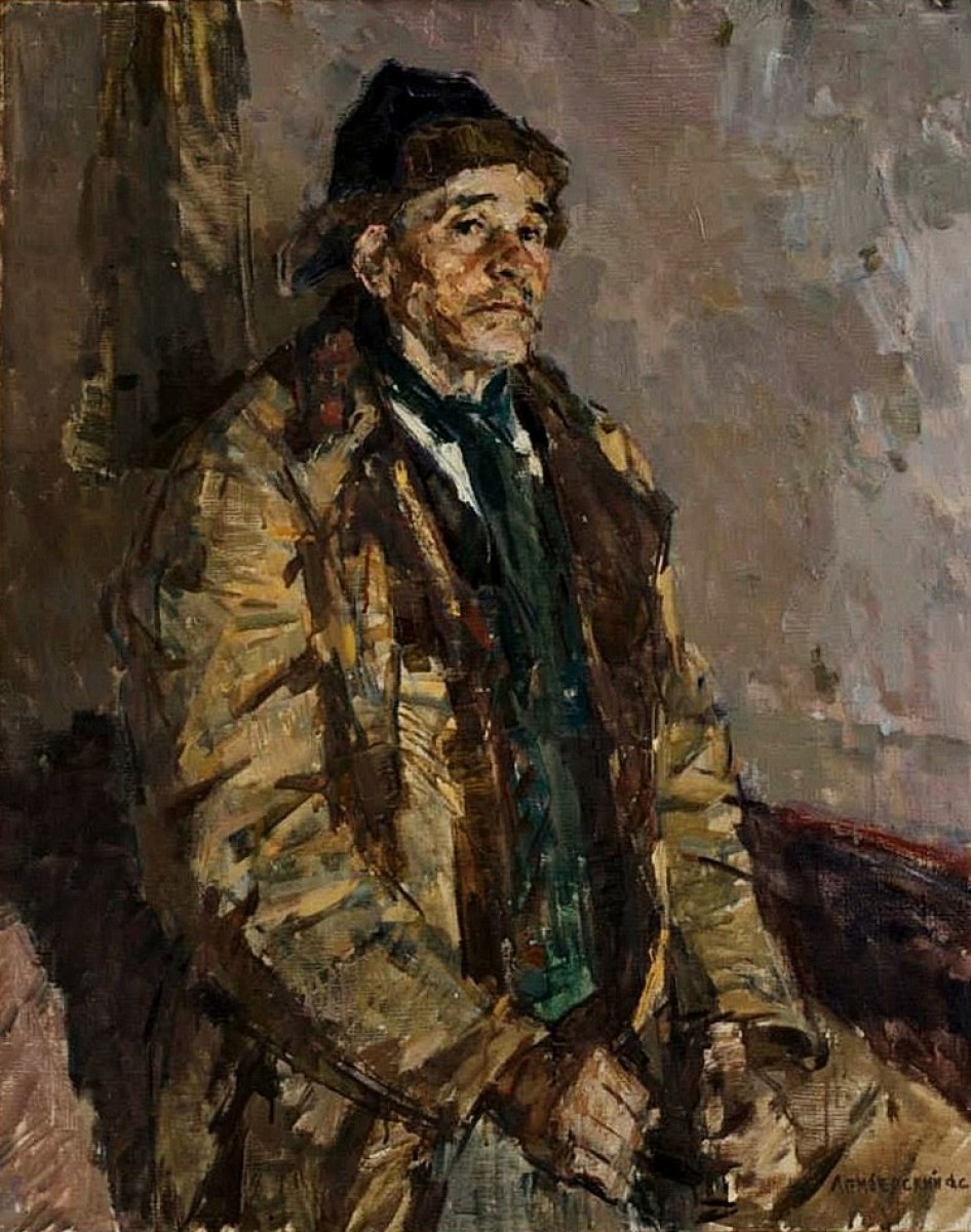 "Pictură. Figură / semifigură" by Felix (Falik) Samuilovich Lemberskiy