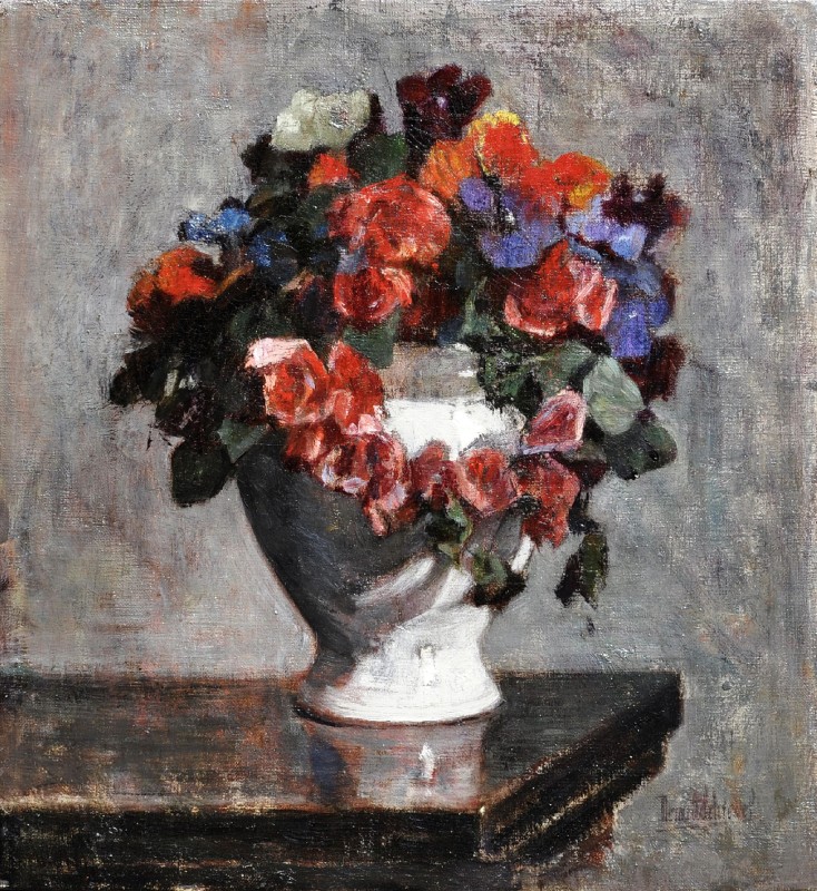 "Painting. Flowers" by Bernard Schregel