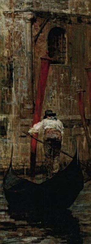 "Compoziție" by Giacomo Favretto