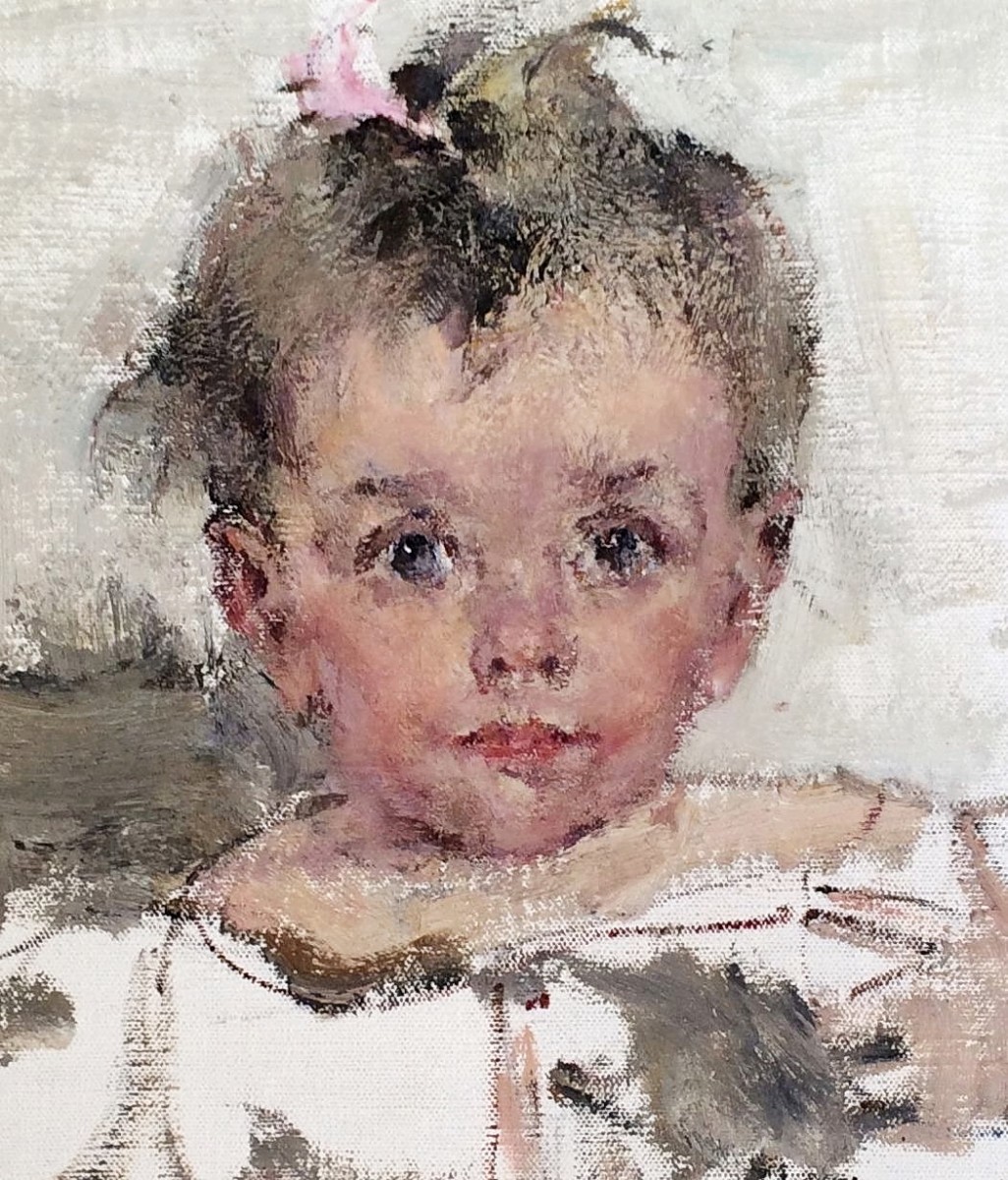"Painting. Portrait" by Nicolai Fechin