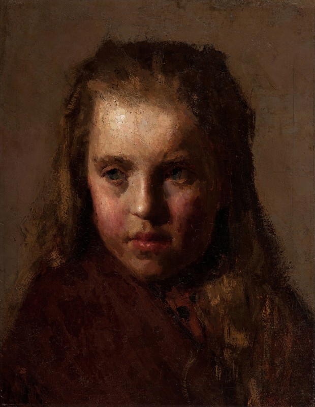 "Painting. Portrait" by Giuseppe Pellizza da Volpedo