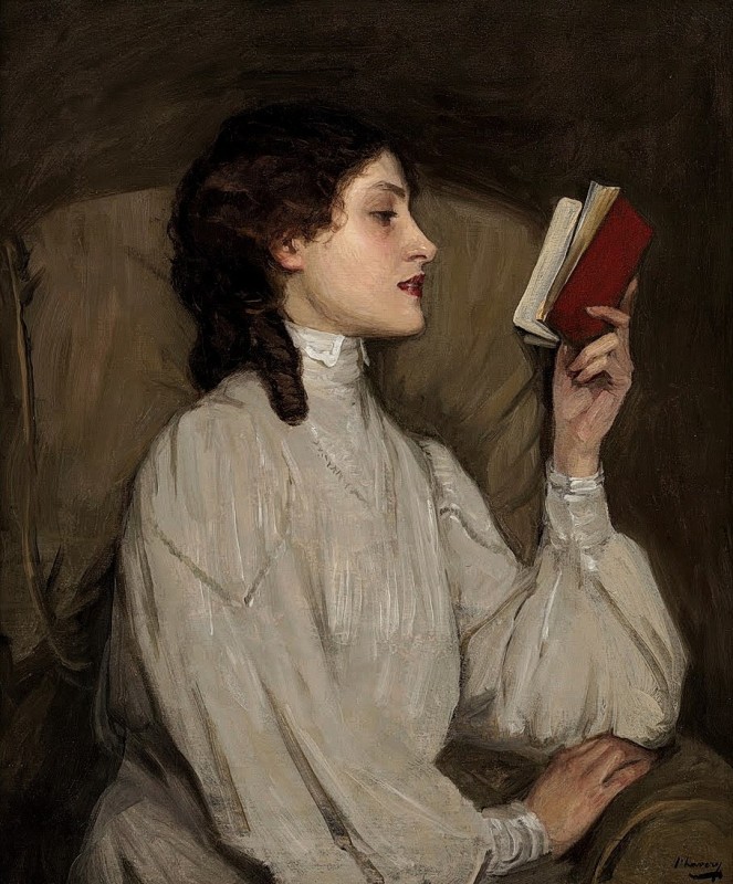 "Pictură. Figură / semifigură" by John Lavery