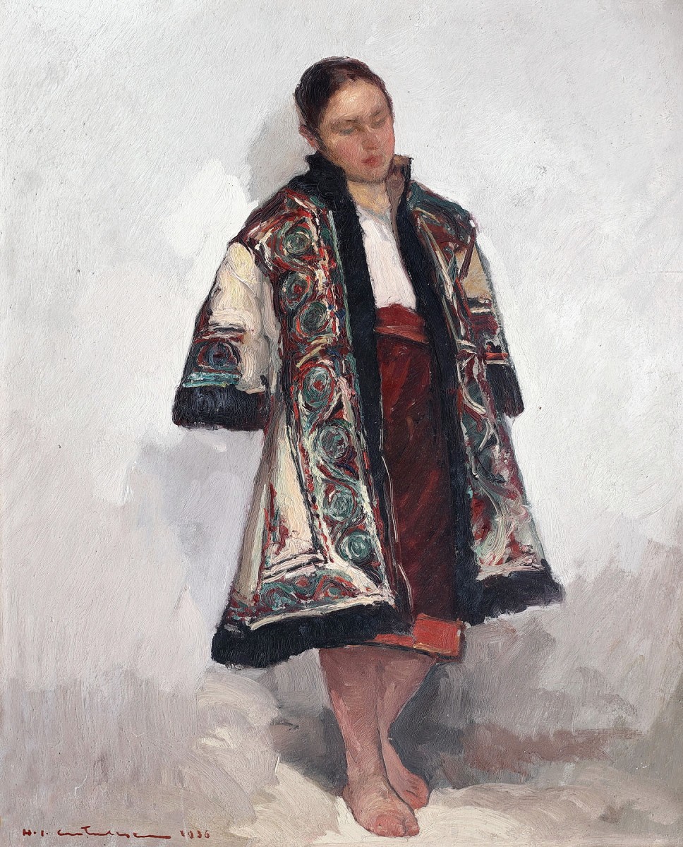 "Painting. Figure" by Honoriu I. Cretulescu