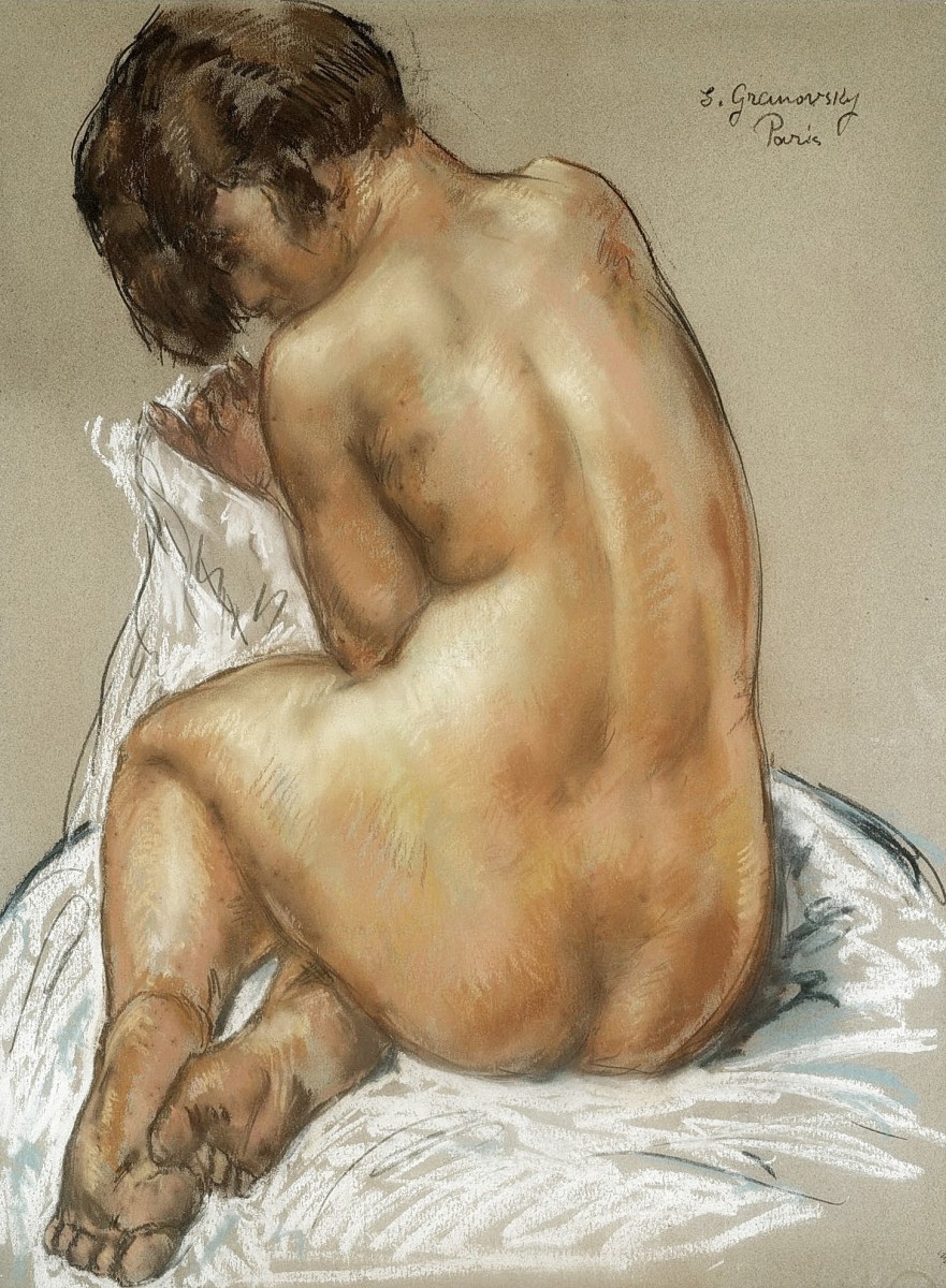 "Painting. Nude" by S. S. Granovsky