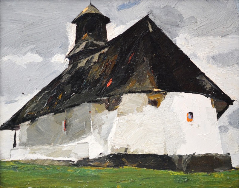 "Motiv" by Rodica Dubasari, 2013, 400x500mm, ulei pe pânză