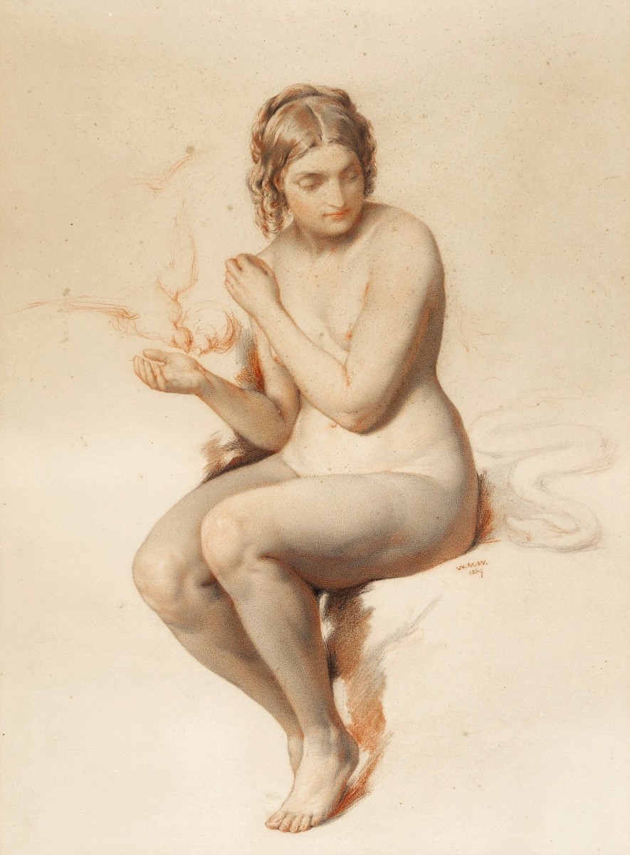 "Painting. Nude" by William Mulready
