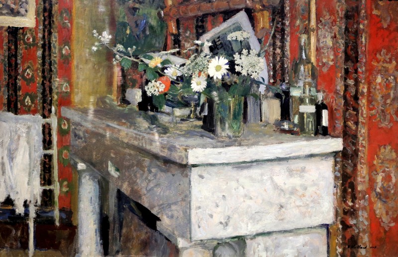 "Painting. Still life" by Jean-Édouard Vuillard