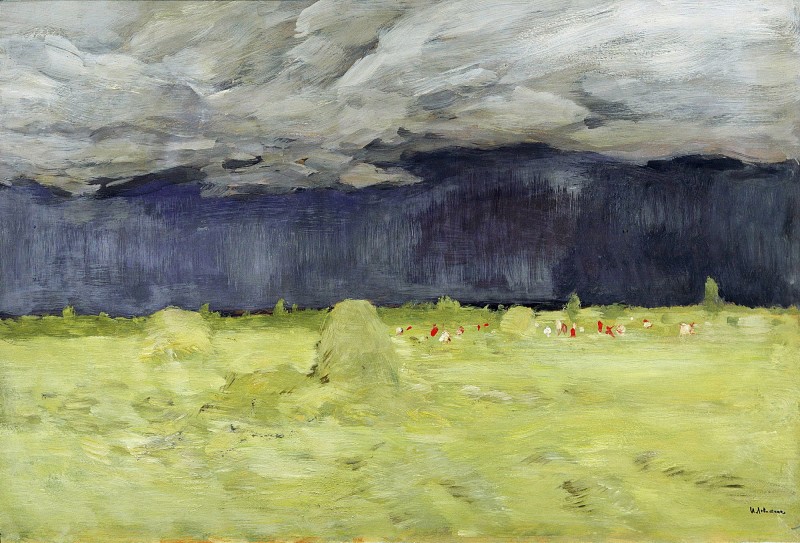 "Painting. Landscape" by Isaac Ilyich Levitan