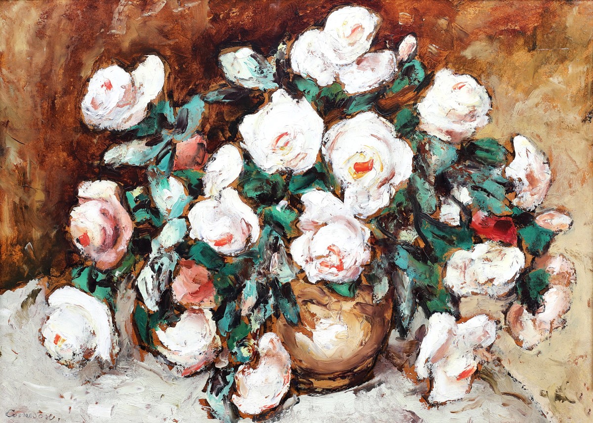 "Painting. Flowers" by Traian Cornescu
