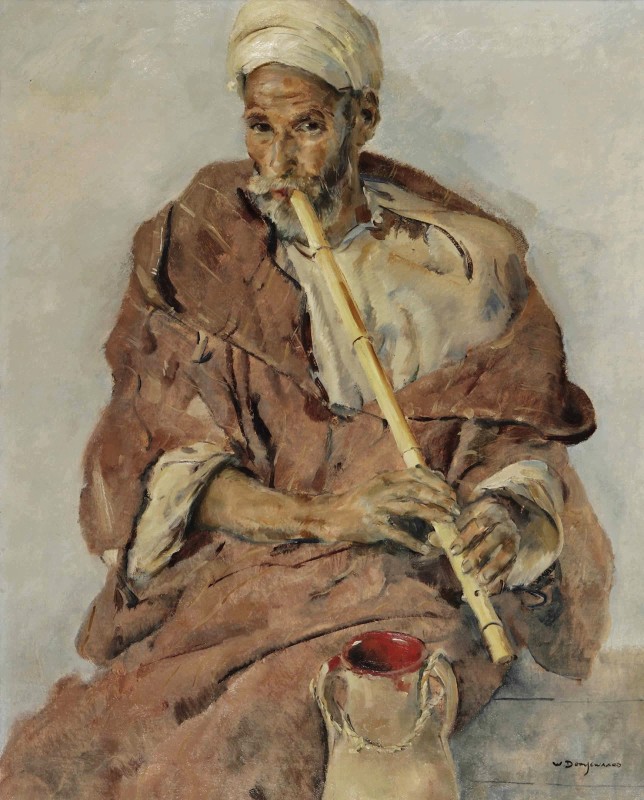 "Pictură. Figură / semifigură" by Wim Dooijewaard