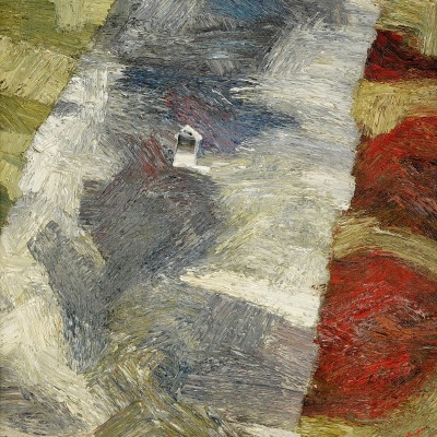 "Butuceni" by Anatol Ghimpu, 1997, 700x680mm, ulei pe pânză