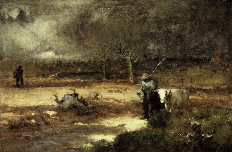 "Composition" by George Inness