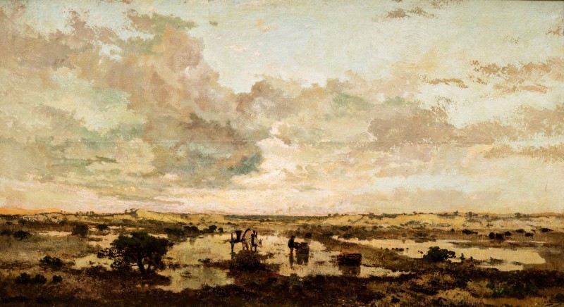"Pictură. Peisaj" by Adrien-Joseph Heymans