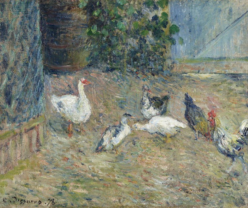 "Painting. Animals" by Camille Pissarro