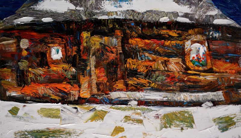 "Painting. Pleinair. Pleinair romania" by Nicoleta Stati, oil on canvas