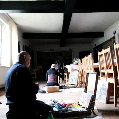 ... de la pleinair-ul din România, martie 2016