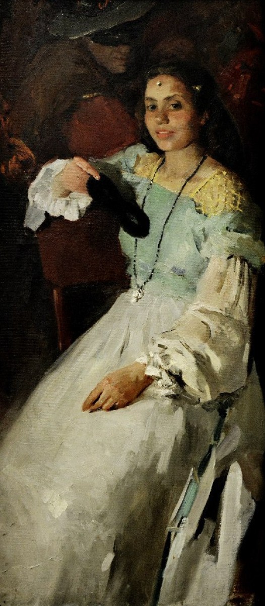 "Pictură. Figură / semifigură" by Valentina Rusu-Ciobanu