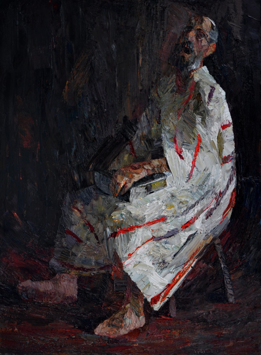 "Painting. Figure. Long term" by Ioan Postică, 800x600mm, oil on canvas