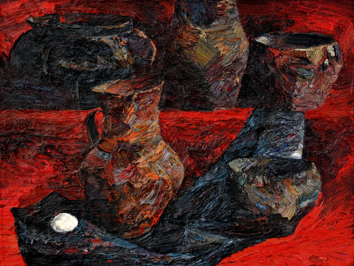 "Живопись. Продолжительный" by Иоан Постиcэ, 520x680mm, масло / холст