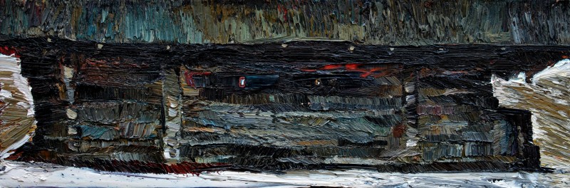 "Живопись. Пленэр. Пленэр в Румынии" by Влада Cибуc, масло / холст