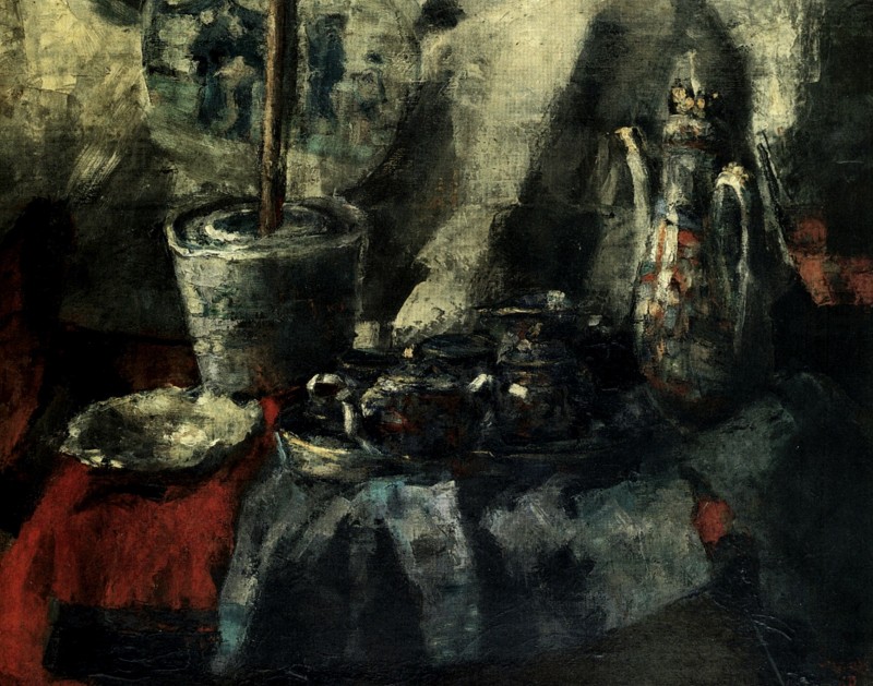 "Pictură. Natură statică" by James Ensor