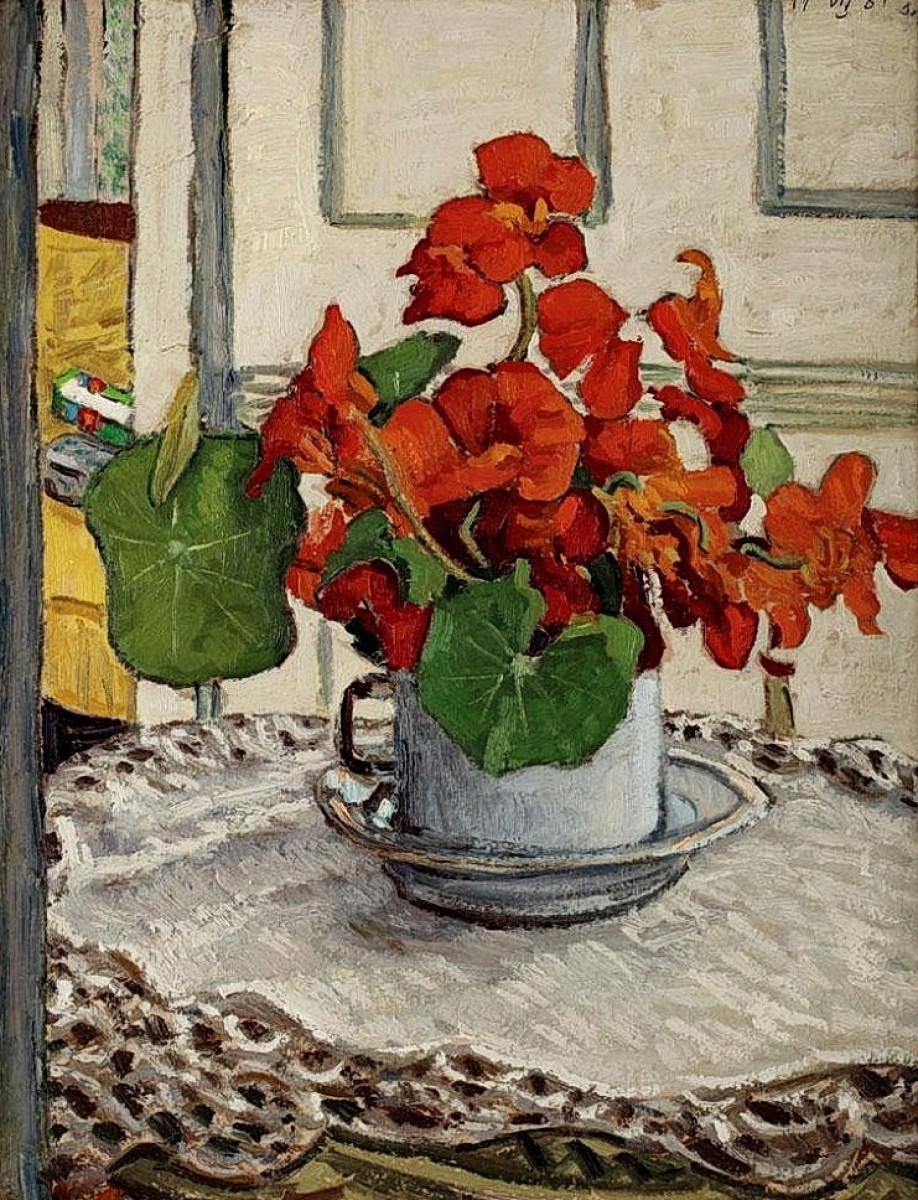 "Pictură. Natură statică" by Vasile Varga