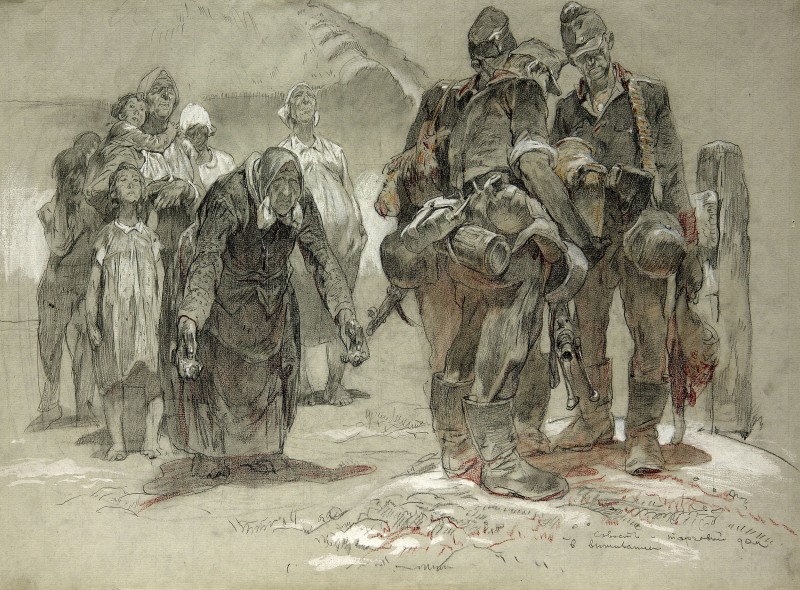 "Drawing. Historical" by Leonid Grigoraşenco