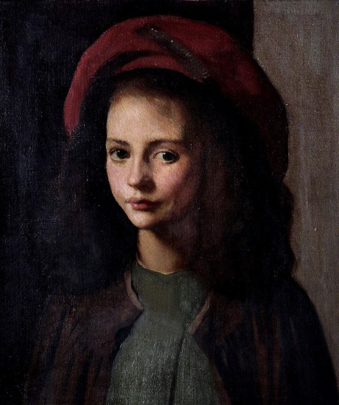 "Живопись. Портрет" by Георге Cлаусен