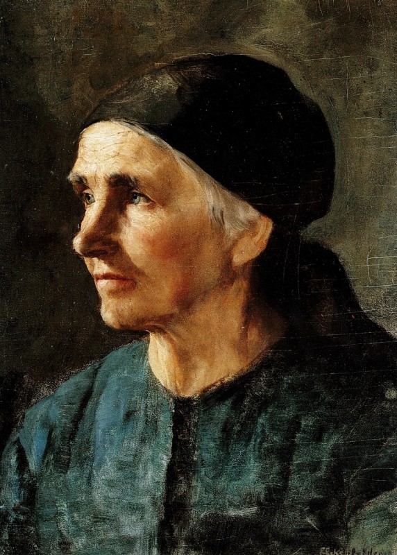 "Painting. Portrait" by Friedrich Eckenfelder