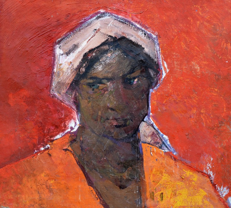 "Painting. Portrait" by Anatoly Ivanovich Kalchak