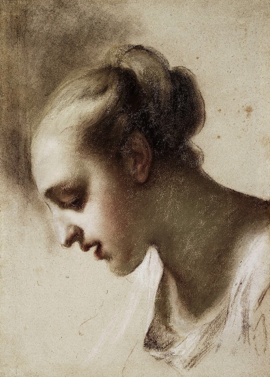 "Рисунок. Портрет" by Росалба Cарриера