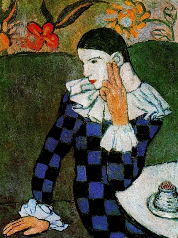 "Pictură. Figură / semifigură" by Pablo Picasso