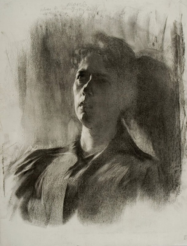 "Desen. Portret" by Dmitry Nikolaevich Kardovsky
