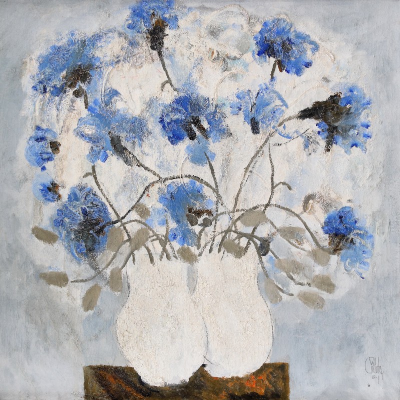 "Painting. Flowers" by Constantin Piliuţă