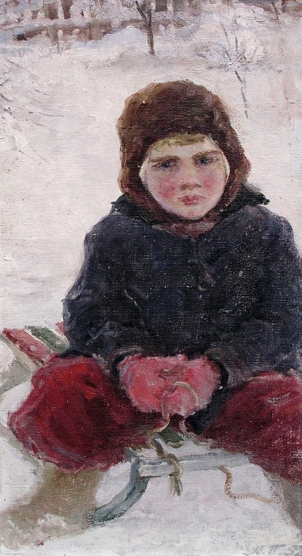 "Pictură. Figură / semifigură" by A. G. Pavlyuk
